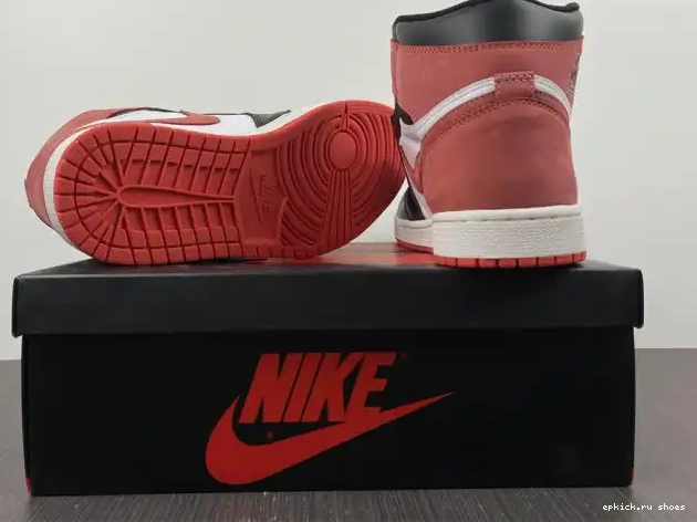 Cheap Retro 1 OG High 'Track 555088-112 Air Jordan Red' 0418